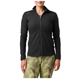 66028-019 SUDADERA CATALYST CON CIERRE COMPLETO PARA DAMA NEGRA MARCA 5.11 TACTICAL