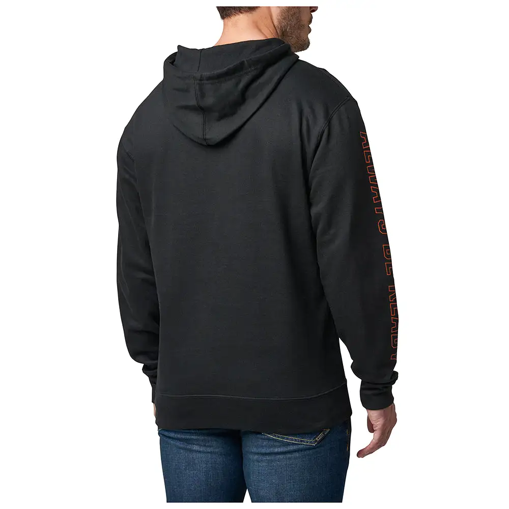 76314-019 SUDADERA SCOPE NEGRA MARCA 5.11 TACTICAL