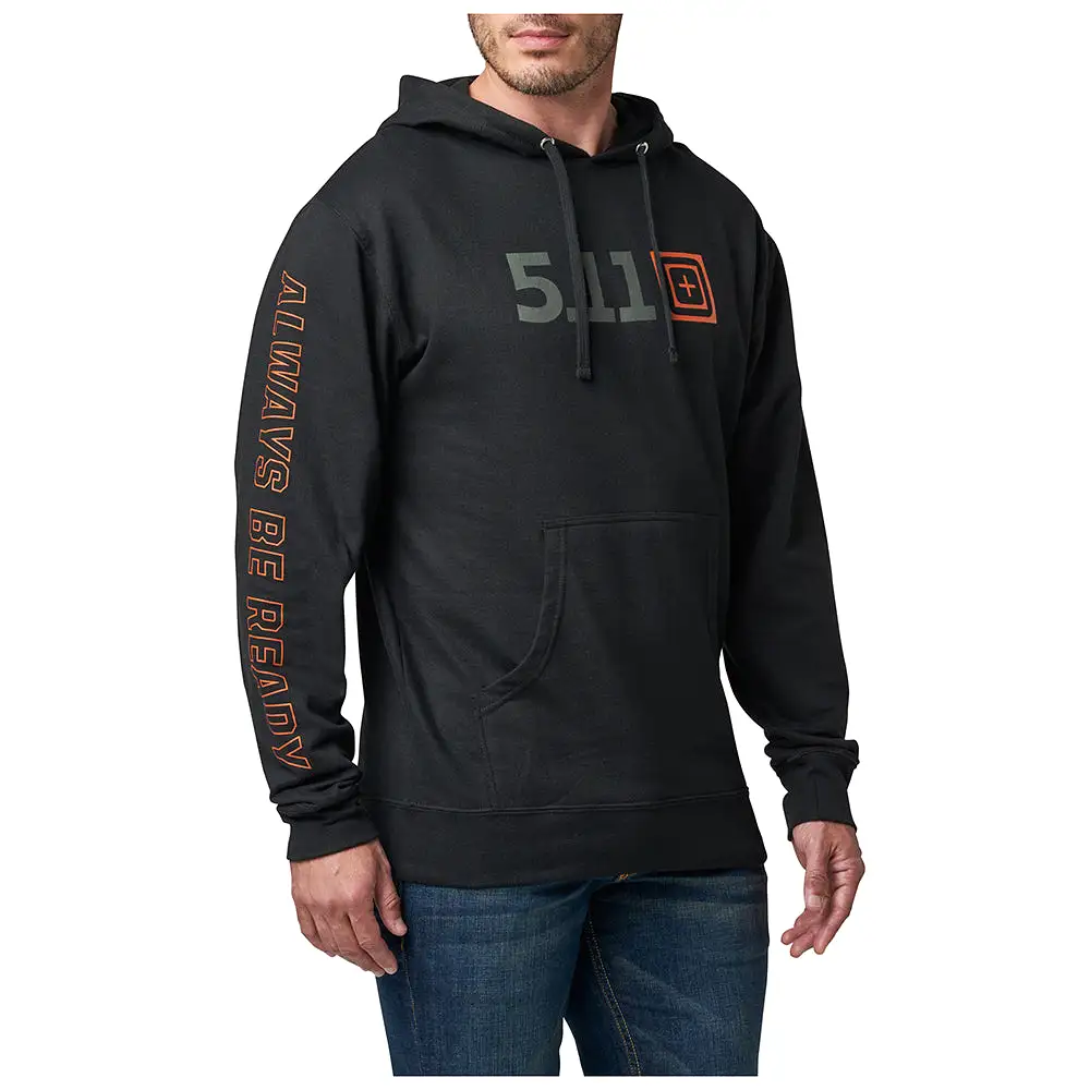 76314-019 SUDADERA SCOPE NEGRA MARCA 5.11 TACTICAL