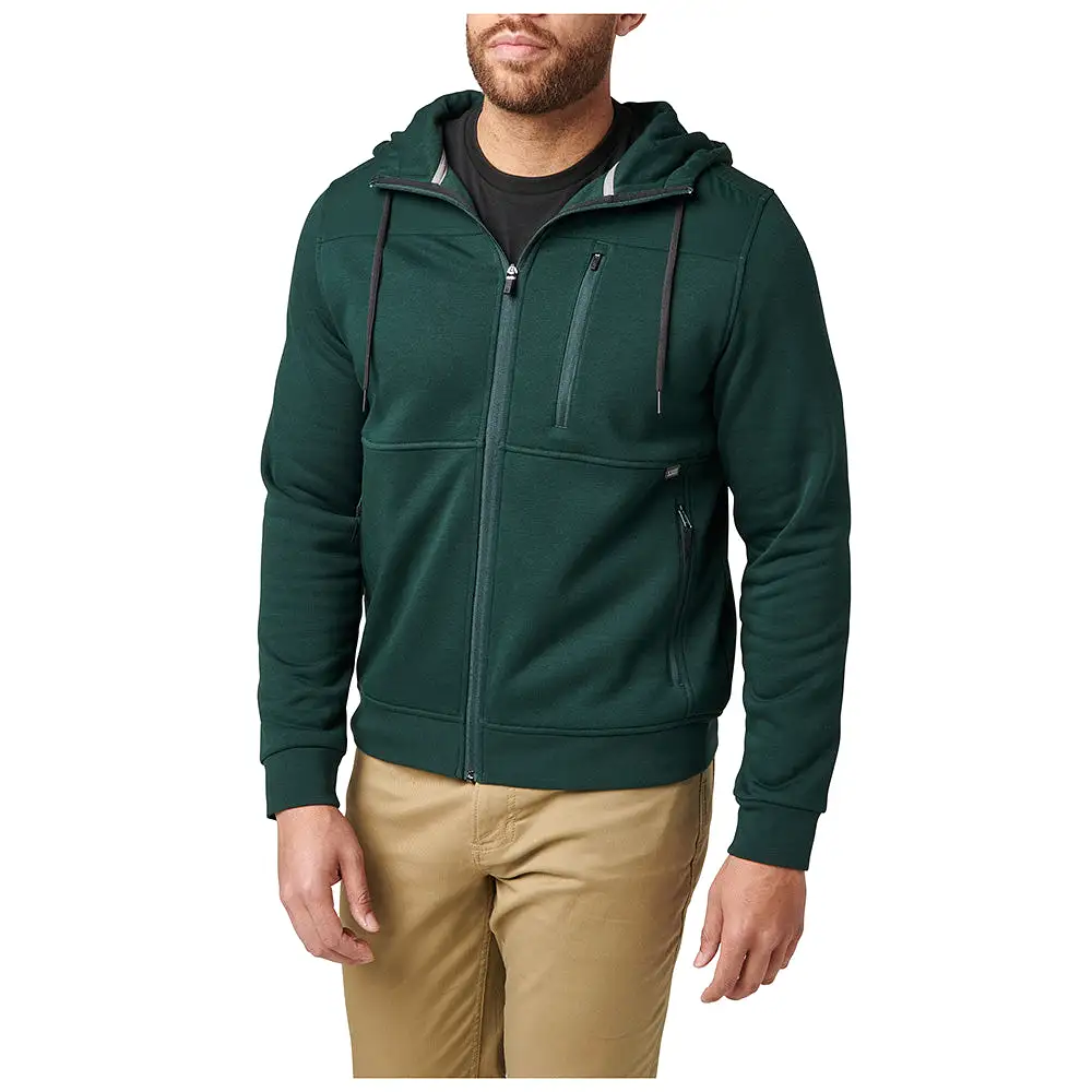 78040-1002 SUDADERA ARMS CON CIERRE COMPLETO SCARAB MARCA 5.11 TACTICAL