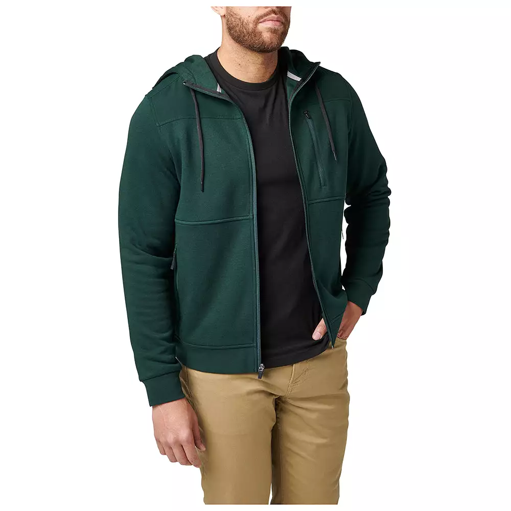 78040-1002 SUDADERA ARMS CON CIERRE COMPLETO SCARAB MARCA 5.11 TACTICAL