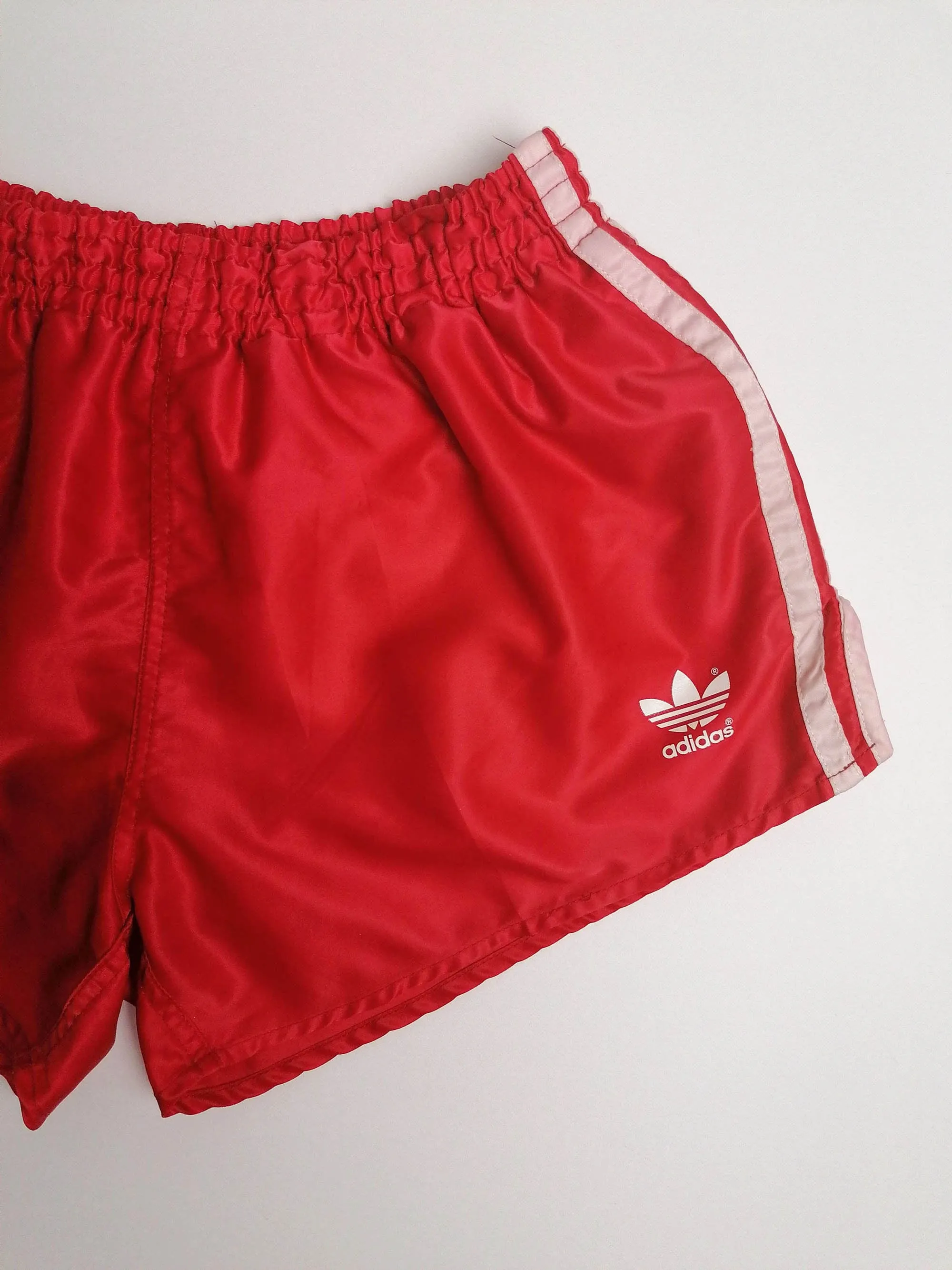 80's Adidas Running Shorts Red - size XS / D4