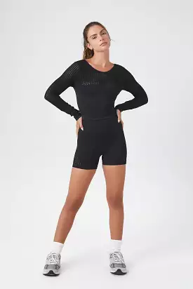 Active Seamless Cropped Sweatshirt