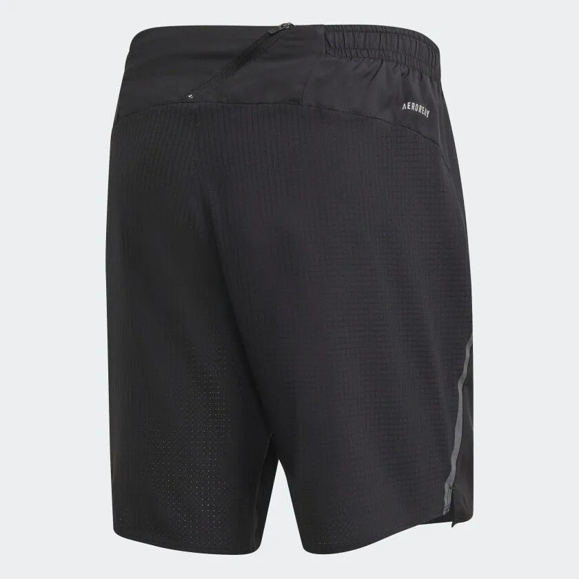 adidas Saturday Running Shorts Mens Sustainable Fitness Phone Pocket Black