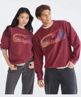 Aeropostale Ski Aspen Crew Sweatshirt