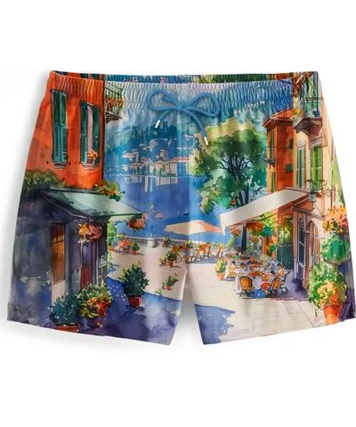 Aloha from Deer Men's Lake Como Swimming Shorts