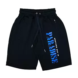 ANOTHER DAY SHORTS BLK/ROYAL