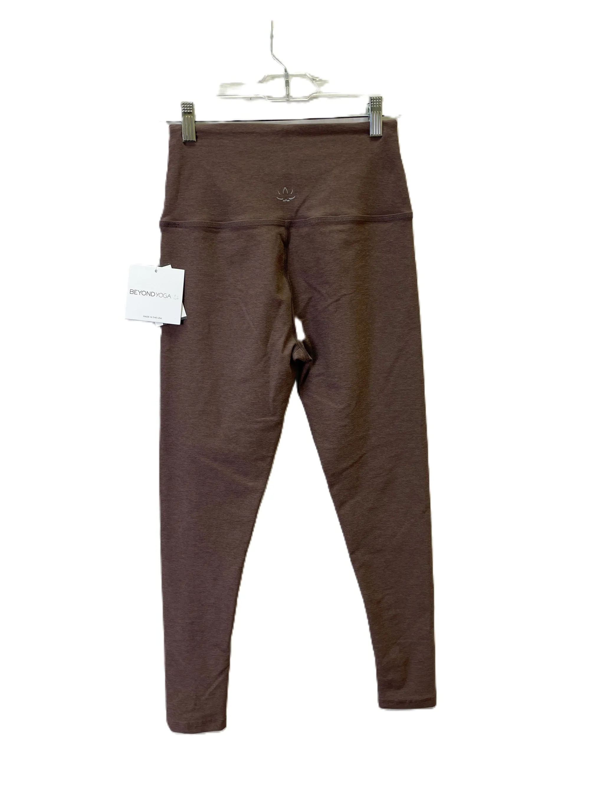 Athletic Leggings By Beyond Yoga In Brown, Size: M