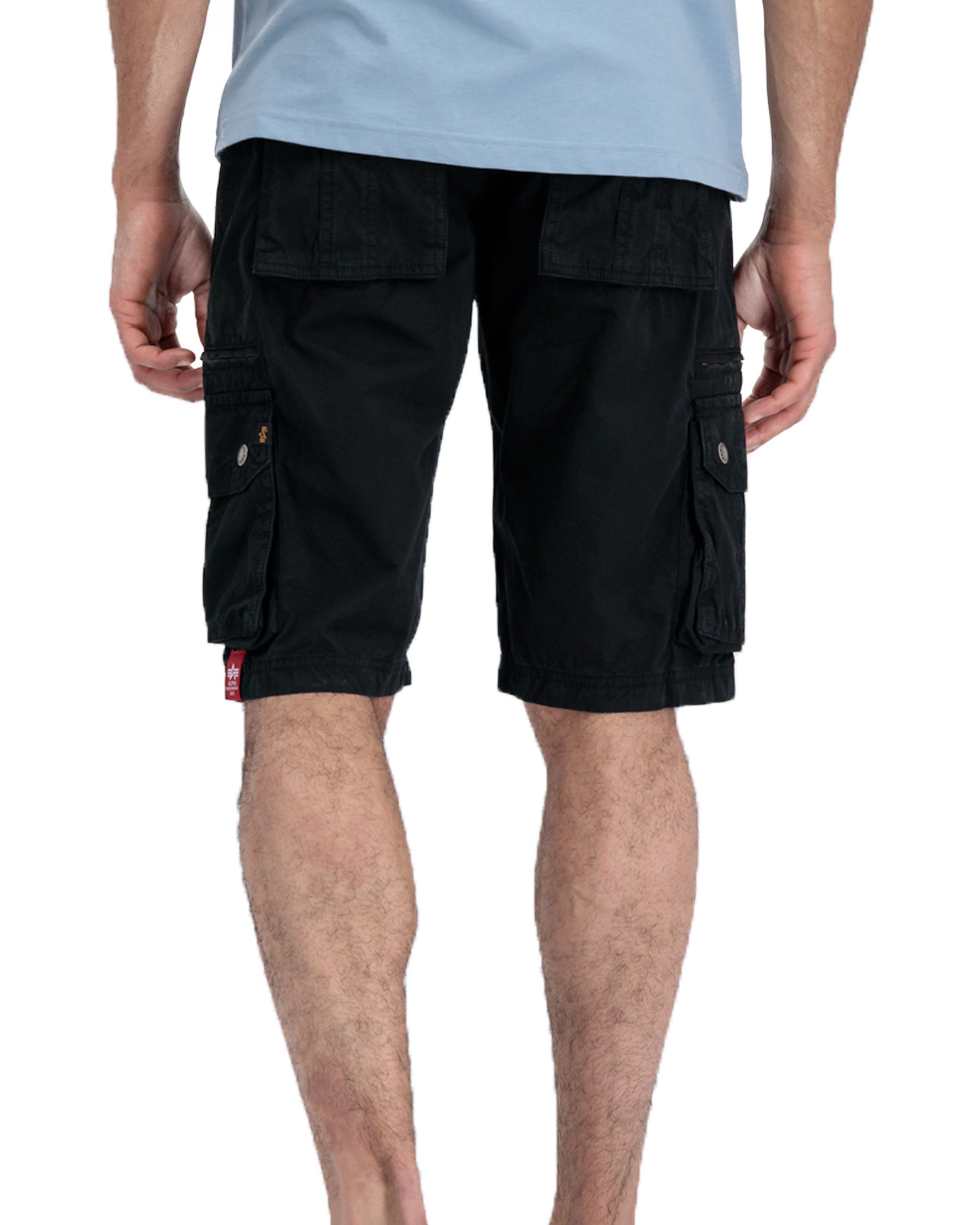 Bermuda Uomo Alpha Industries Alpha Short Nero