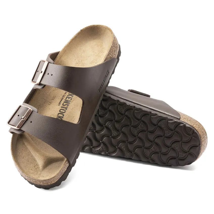 BIRKENSTOCK | SANDALIAS UNISEX | ARIZONA NL DARK BROWN | MARRN | S - NARROW