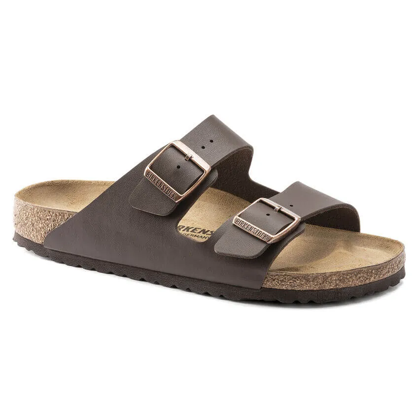 BIRKENSTOCK | SANDALIAS UNISEX | ARIZONA NL DARK BROWN | MARRN | S - NARROW