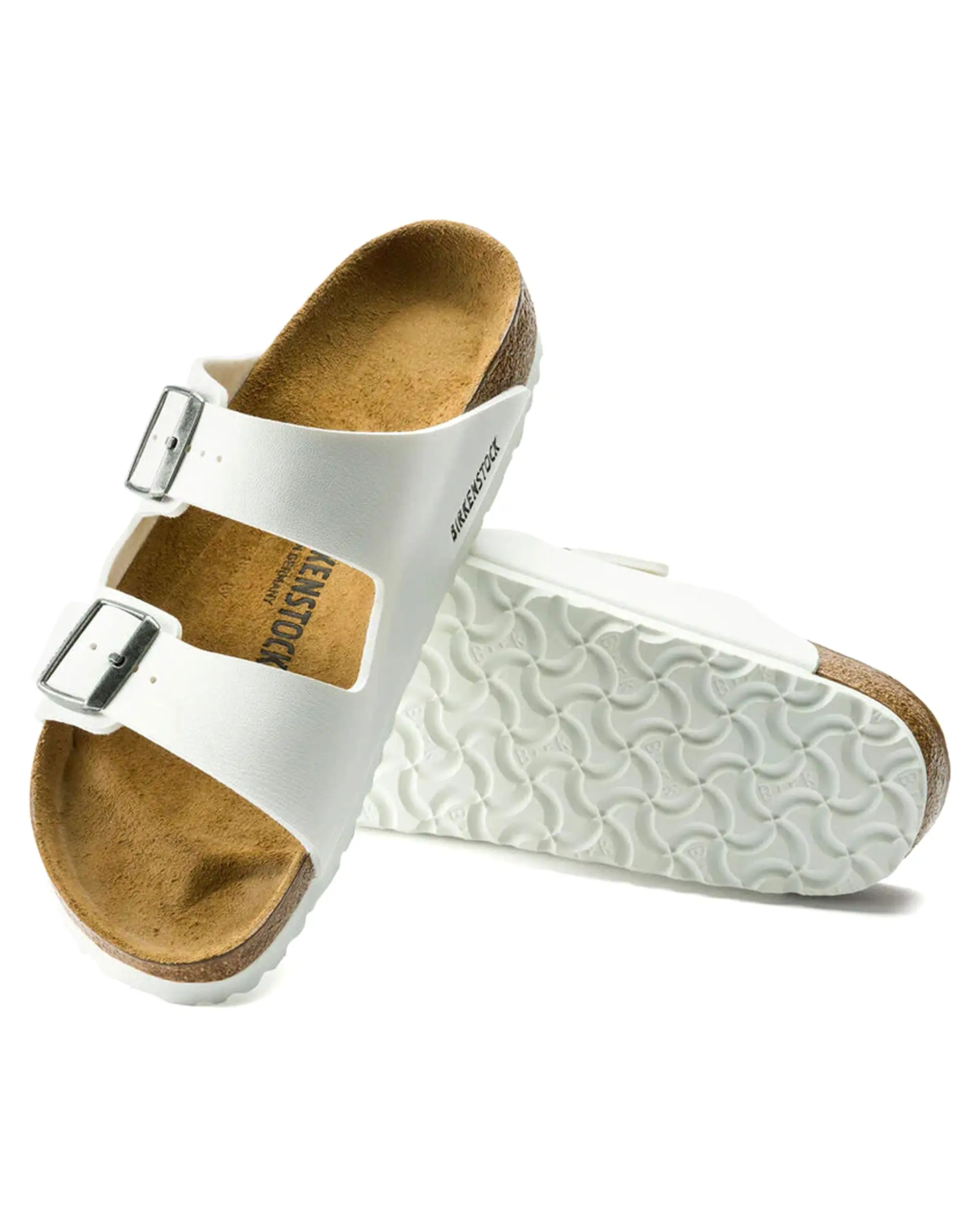 Birkenstock Arizona Bianco Calzata Stretta