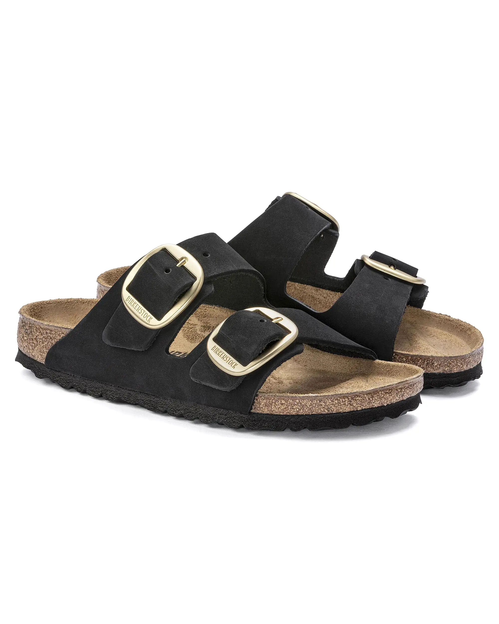 Birkenstock Arizona Big Buckle Black Calzata Stretta