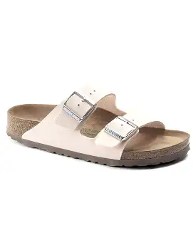 Birkenstock Arizona Earthy Light Rose Vegan Calzata Stretta