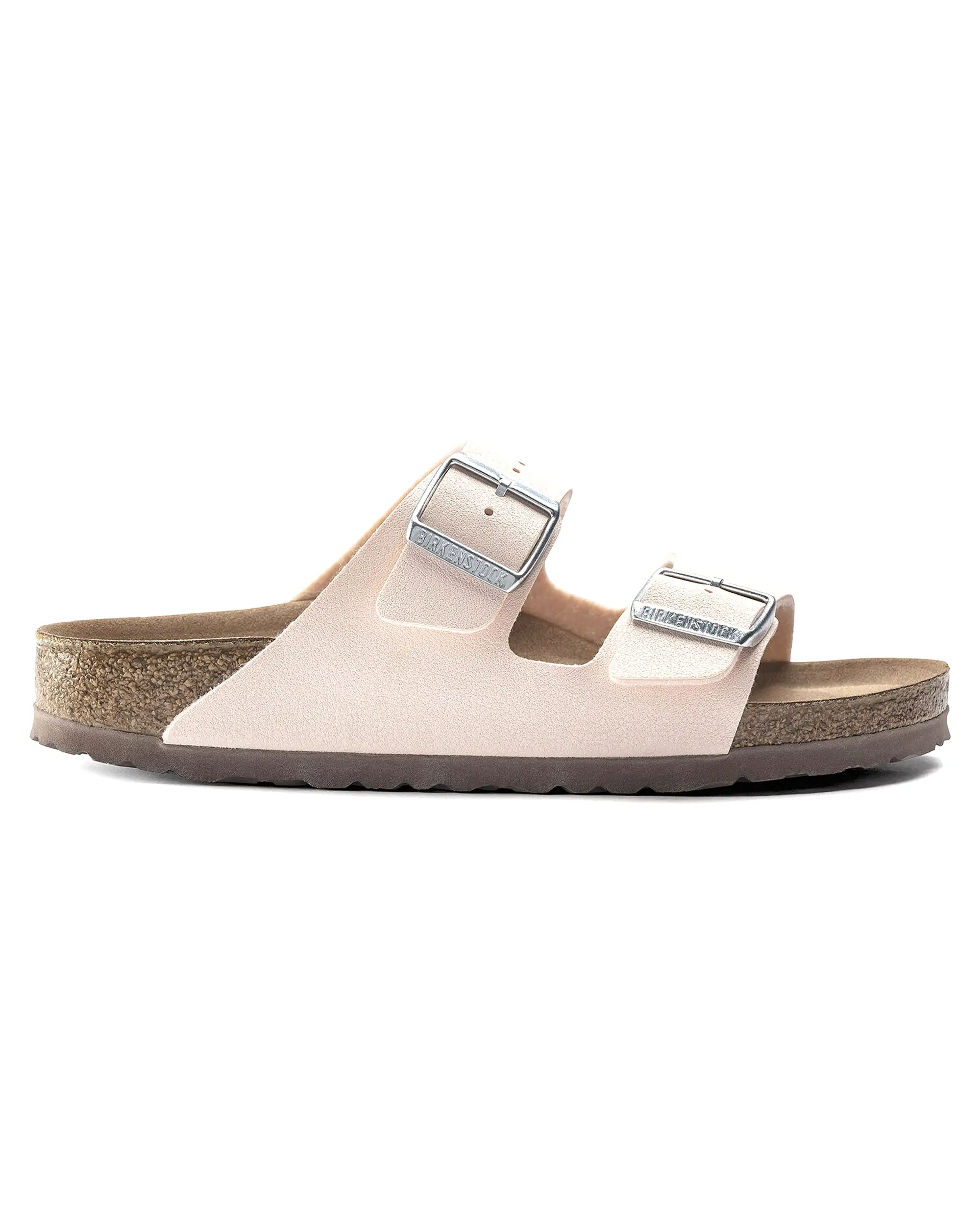 Birkenstock Arizona Earthy Light Rose Vegan Calzata Stretta