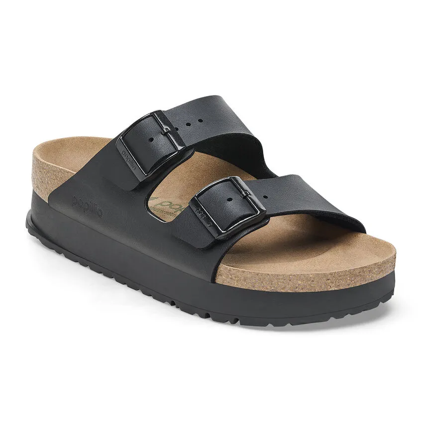 Birkenstock Arizona Flex Platform Birko-Flor: Black 