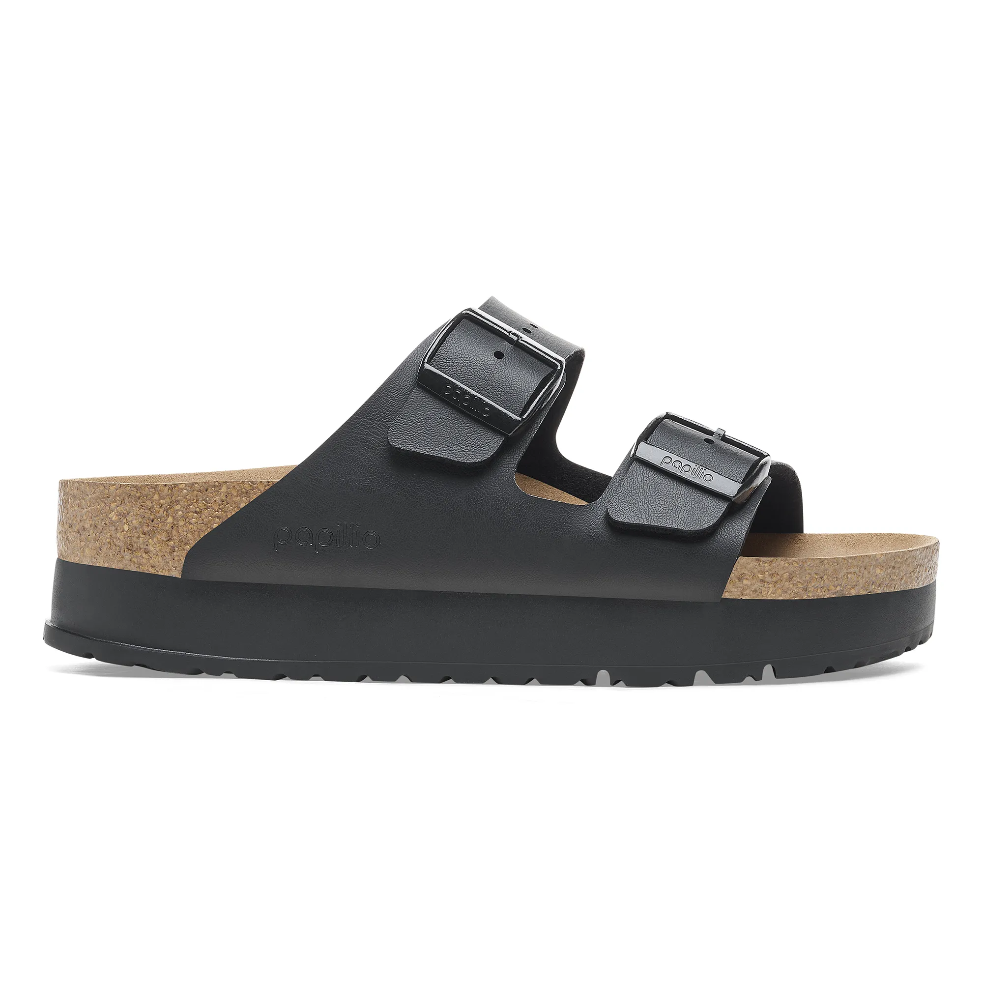 Birkenstock Arizona Flex Platform Birko-Flor: Black 