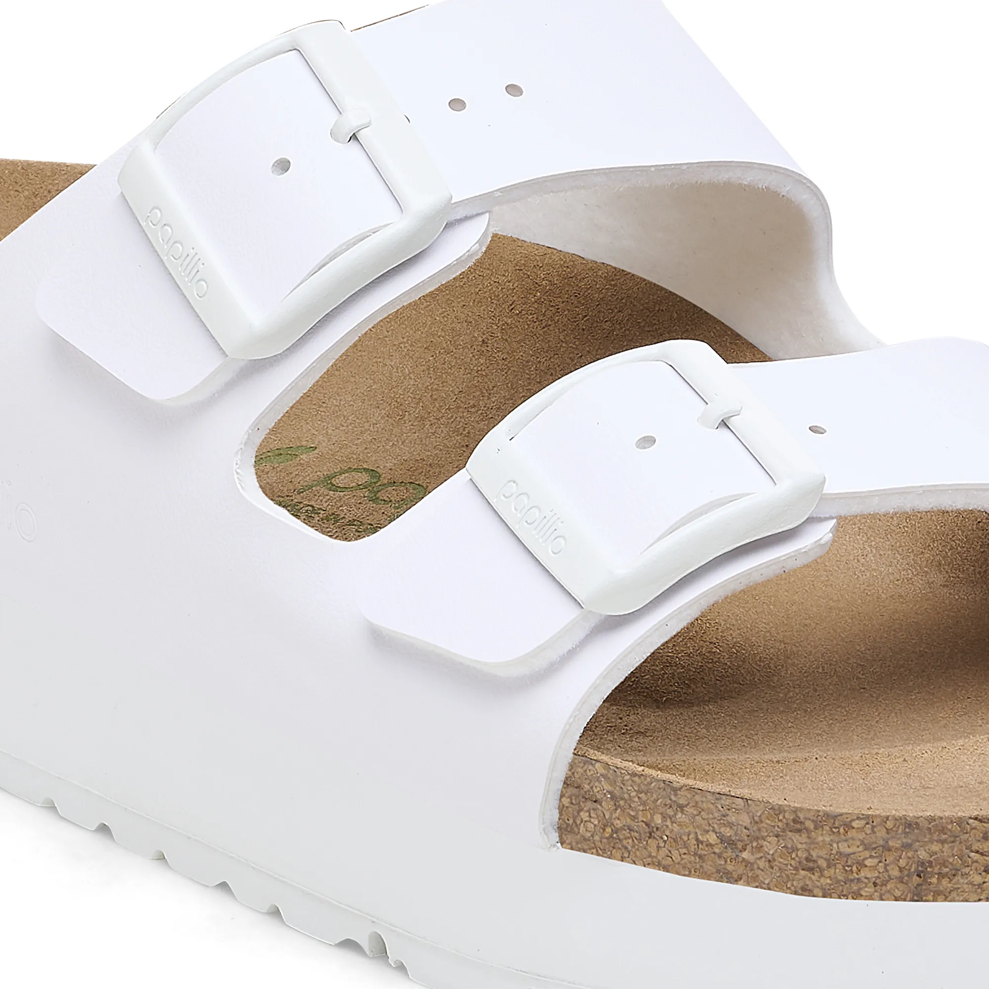 Birkenstock Arizona Flex Platform Birko-Flor: White 