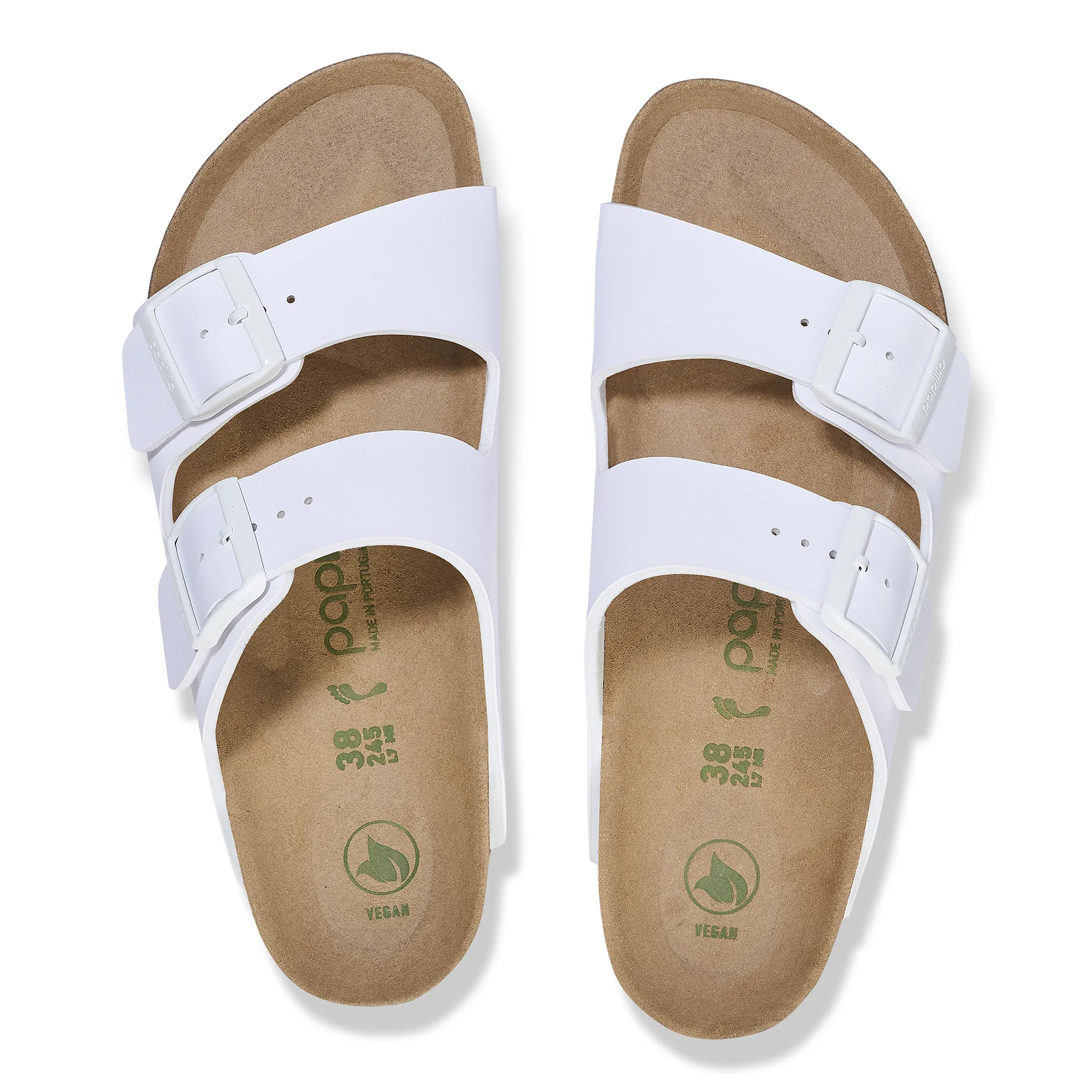 Birkenstock Arizona Flex Platform Birko-Flor: White 