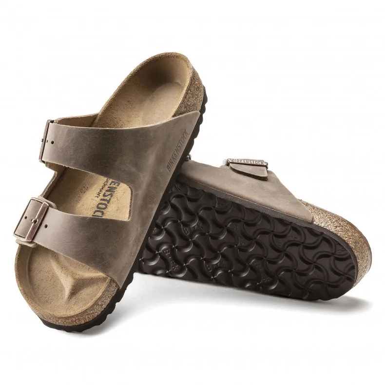 Birkenstock Arizona Narrow Fit (Tobacco Brown Oiled Leather)