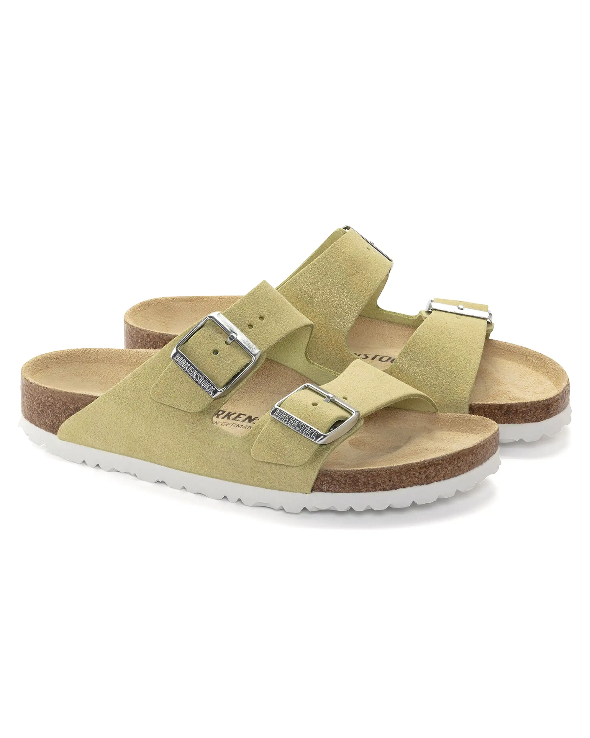 Birkenstock Arizona Shimmering Popcorn Calzata Stretta