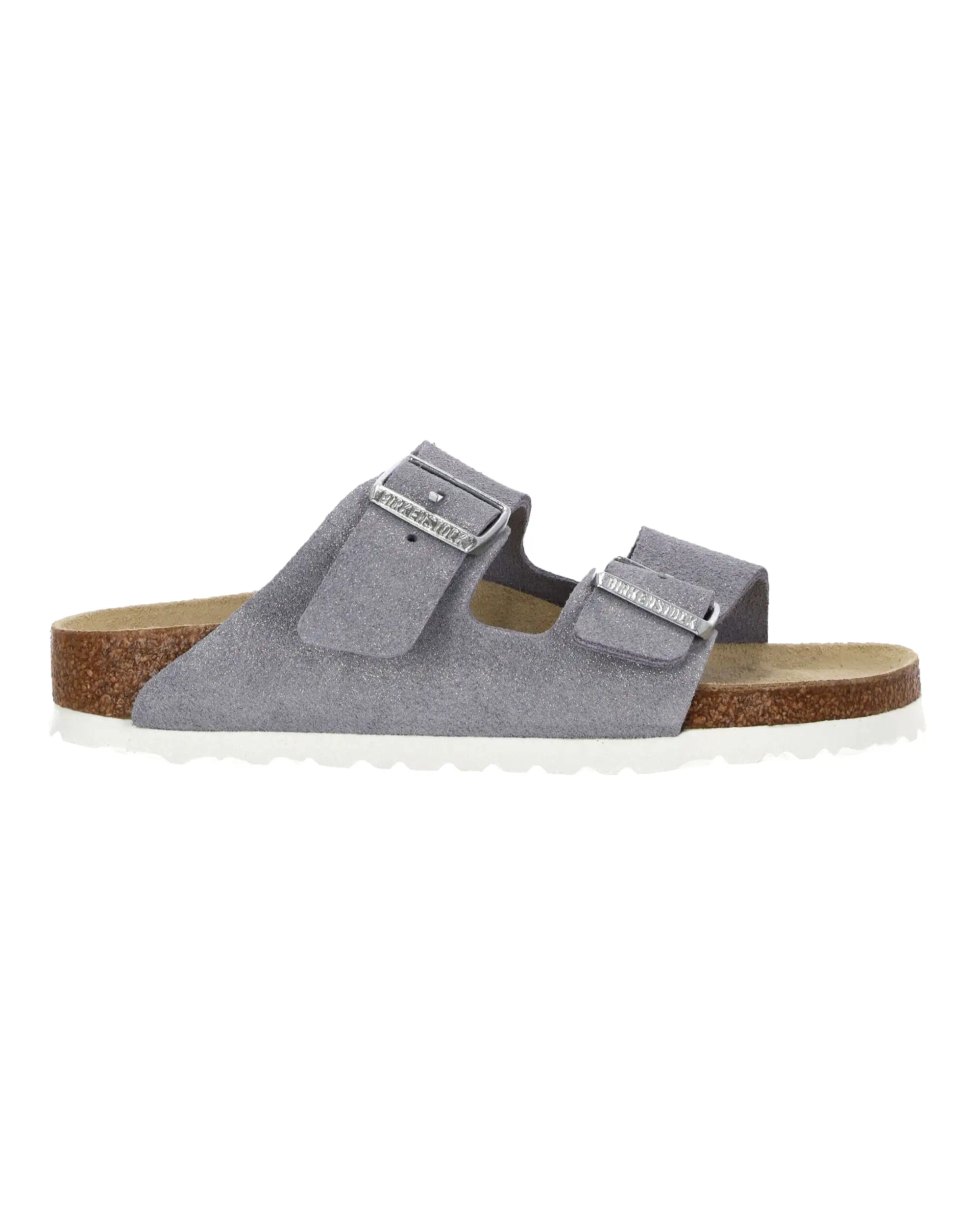 Birkenstock Arizona Shimmering Purple Fog Calzata Stretta