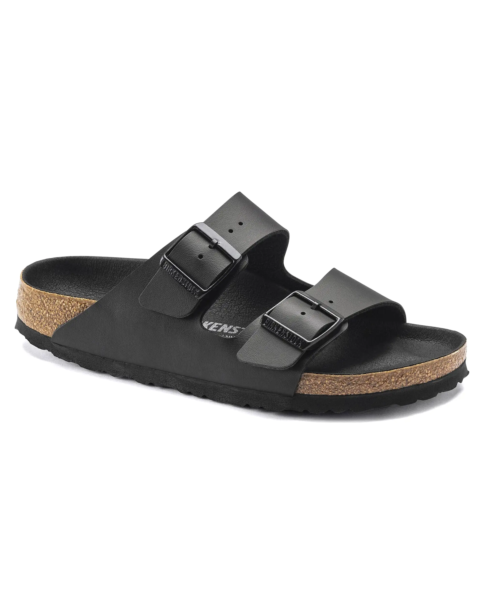 Birkenstock Arizona Triples Black Calzata Stretta