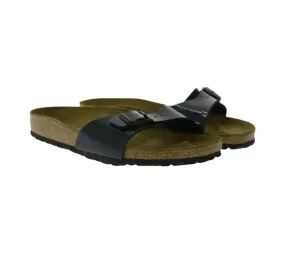 BIRKENSTOCK Mules Madrid Made in Germany sandale largeur étroite 0040303 noir