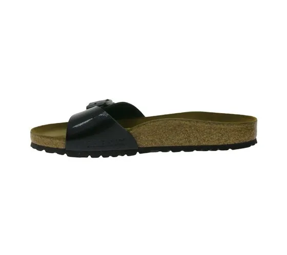 BIRKENSTOCK Mules Madrid Made in Germany sandale largeur étroite 0040303 noir