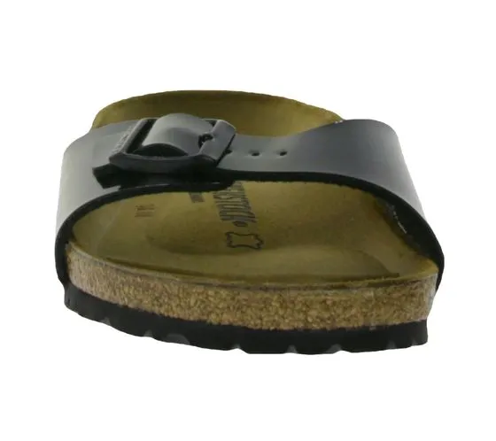 BIRKENSTOCK Mules Madrid Made in Germany sandale largeur étroite 0040303 noir