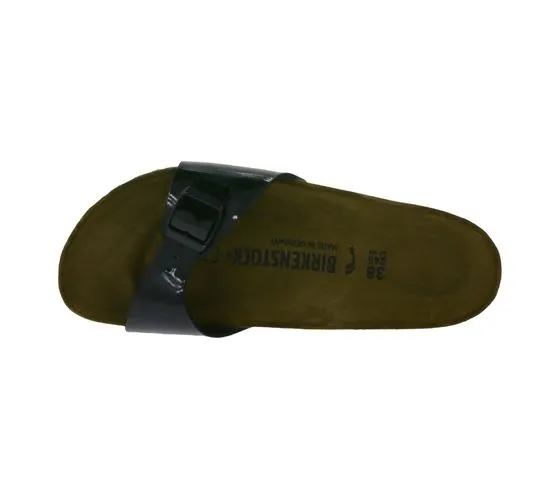 BIRKENSTOCK Mules Madrid Made in Germany sandale largeur étroite 0040303 noir