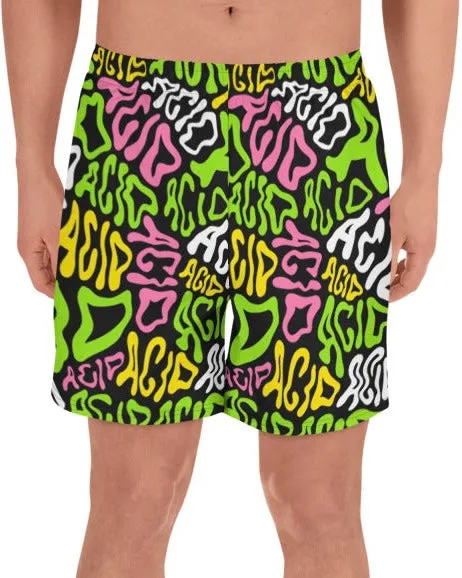 Candy Acid Athletic Shorts