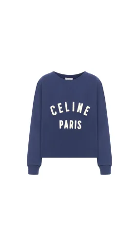 Celine Logo Sweatshirt - Blue