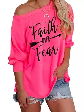 Christian Faith Empowerment Long Sleeve Sweatshirt