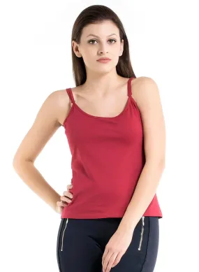 Claret Red Color Singlet