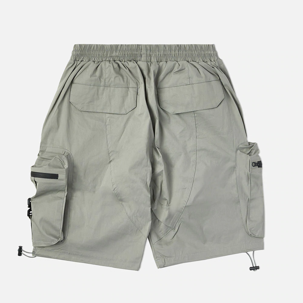 COMBAT NYLON SHORTS GREY