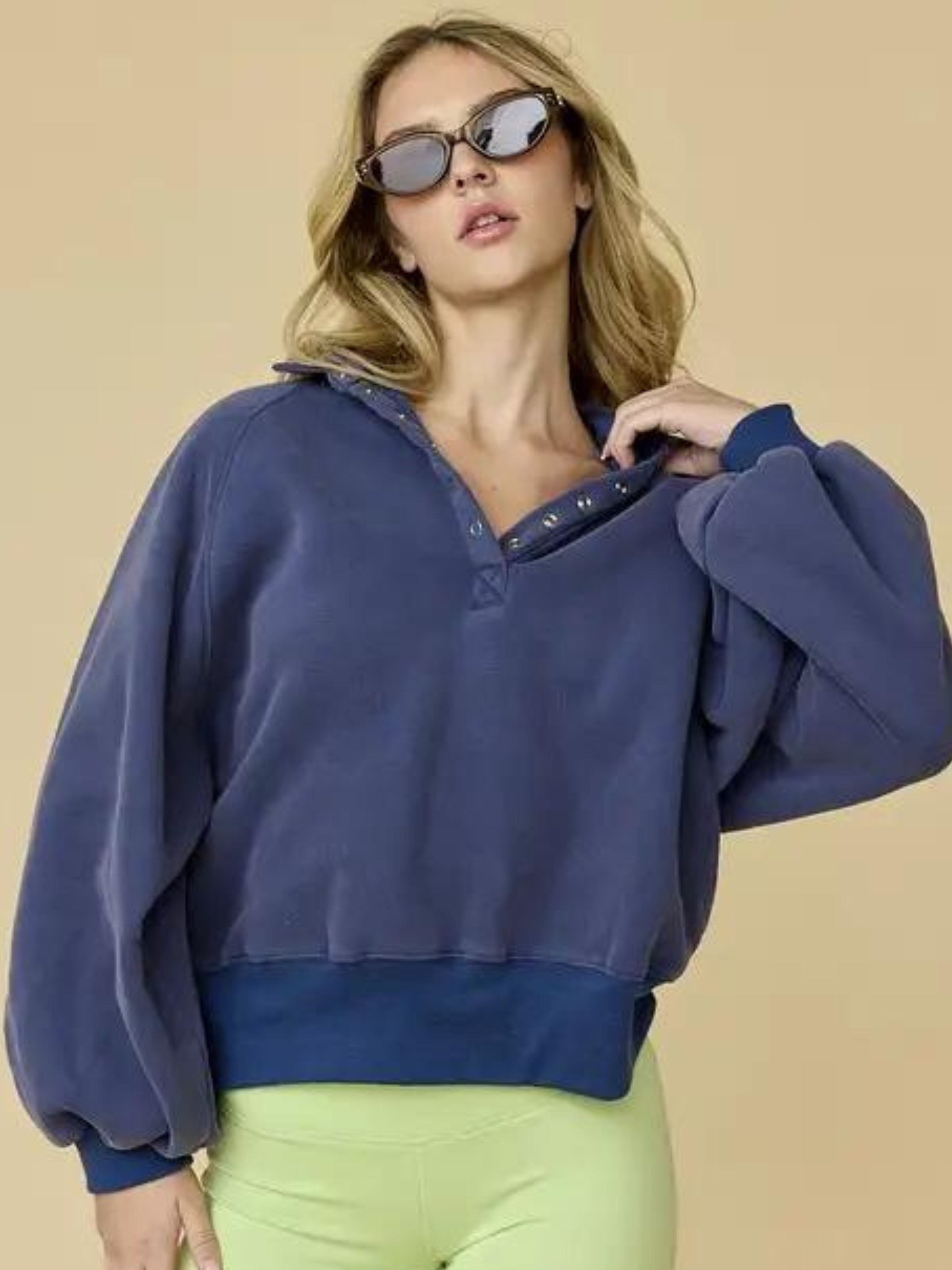 Comfy Cuddly Sweatshirt - Navy