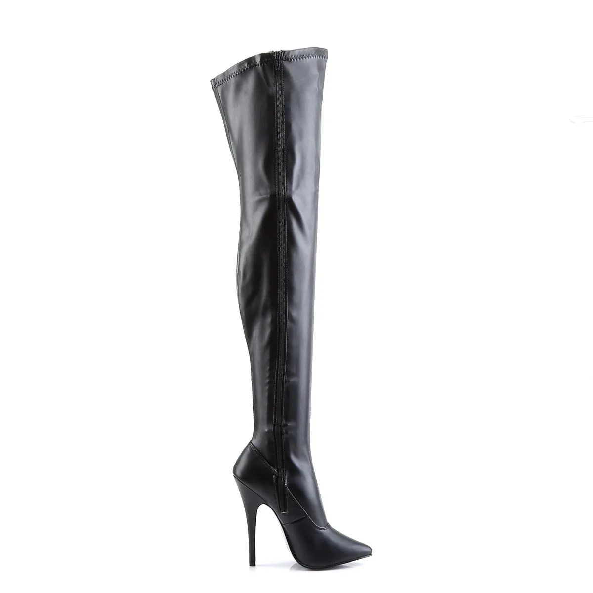 Devious Domina-3000-Black-Size 7-Clearance