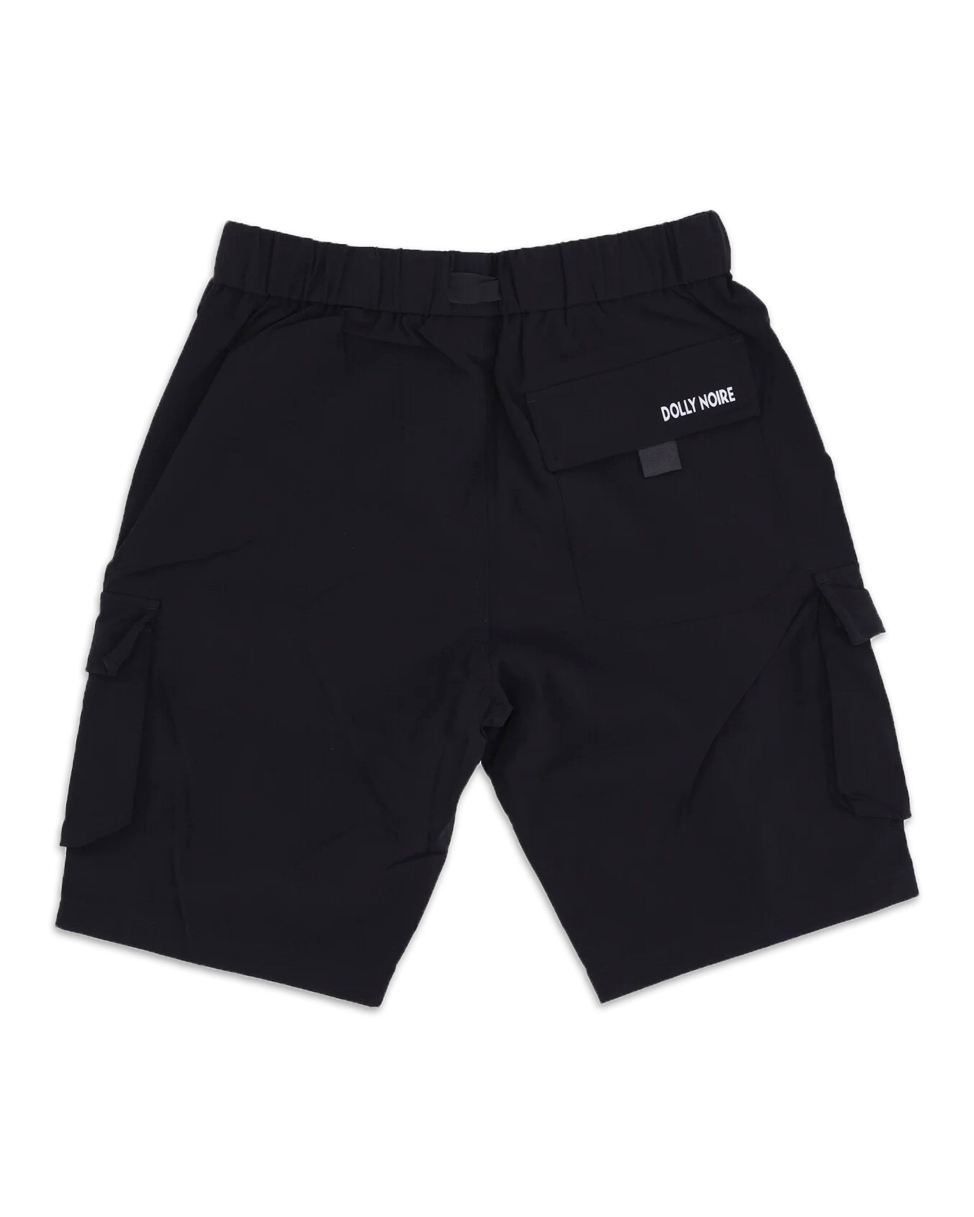 Dolly Noire Techno Cargo Short Nero