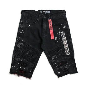 Duff Denim Shorts BLK