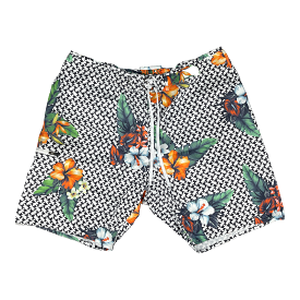 FLOWER SWIM SHORTS