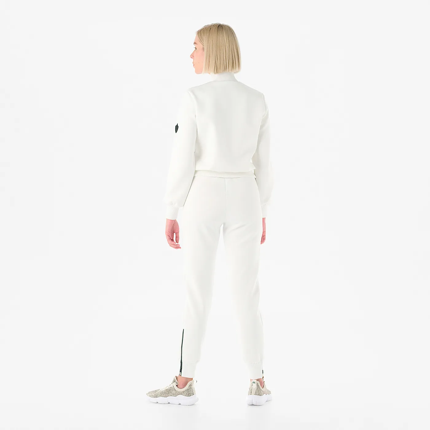 Ginza White Stretch Sport Pant