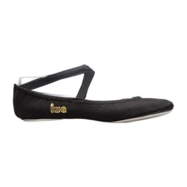 Gymnastic ballet shoes Iwa 302 black