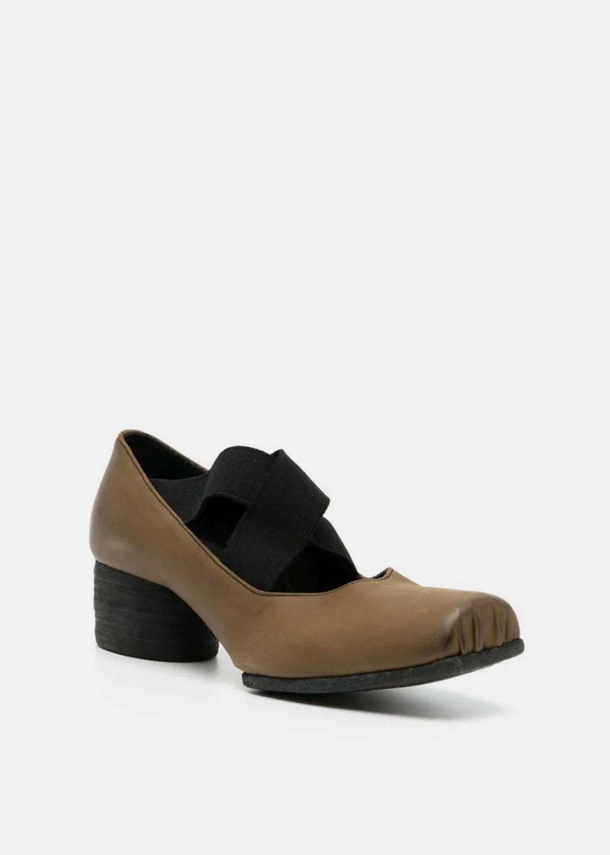 High Ballet Shoes - DARK OLIVE/BLACK