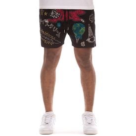 Ice Cream Global Shorts (Asphalt)