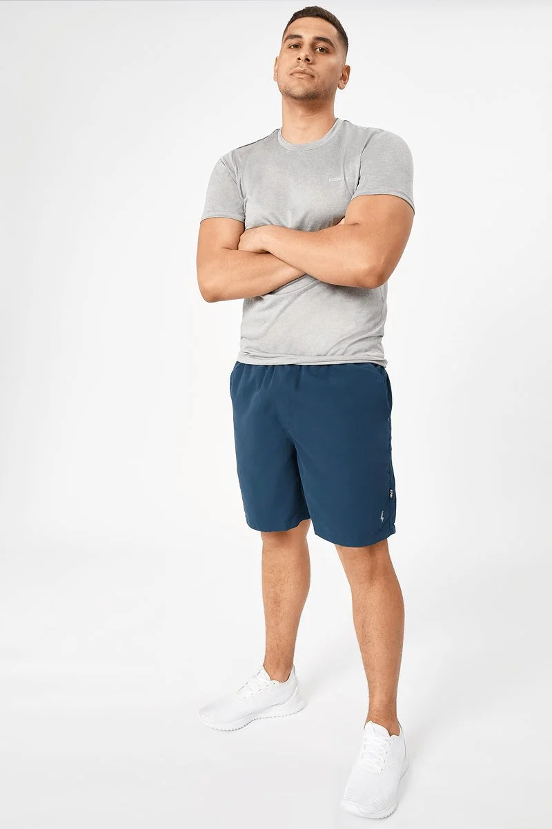 INSPORT MEN'S MIAMI NAVY RUNNING SHORTS