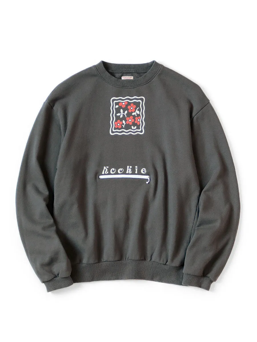 Kapital 30/- Loopwheel Cookie Pocket Crew Sweatshirt (BIG