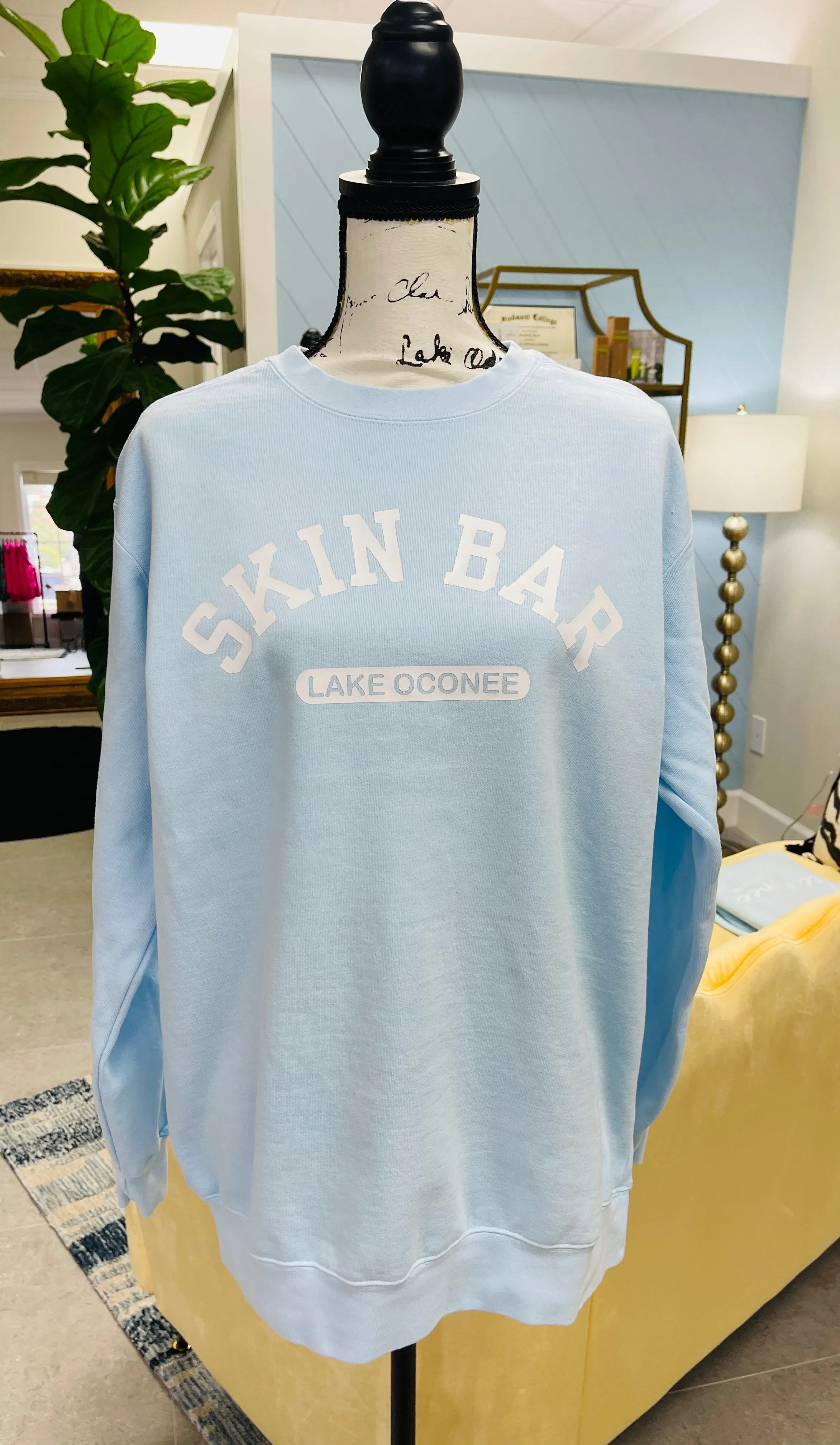 Light Blue Skin Bar Sweatshirt