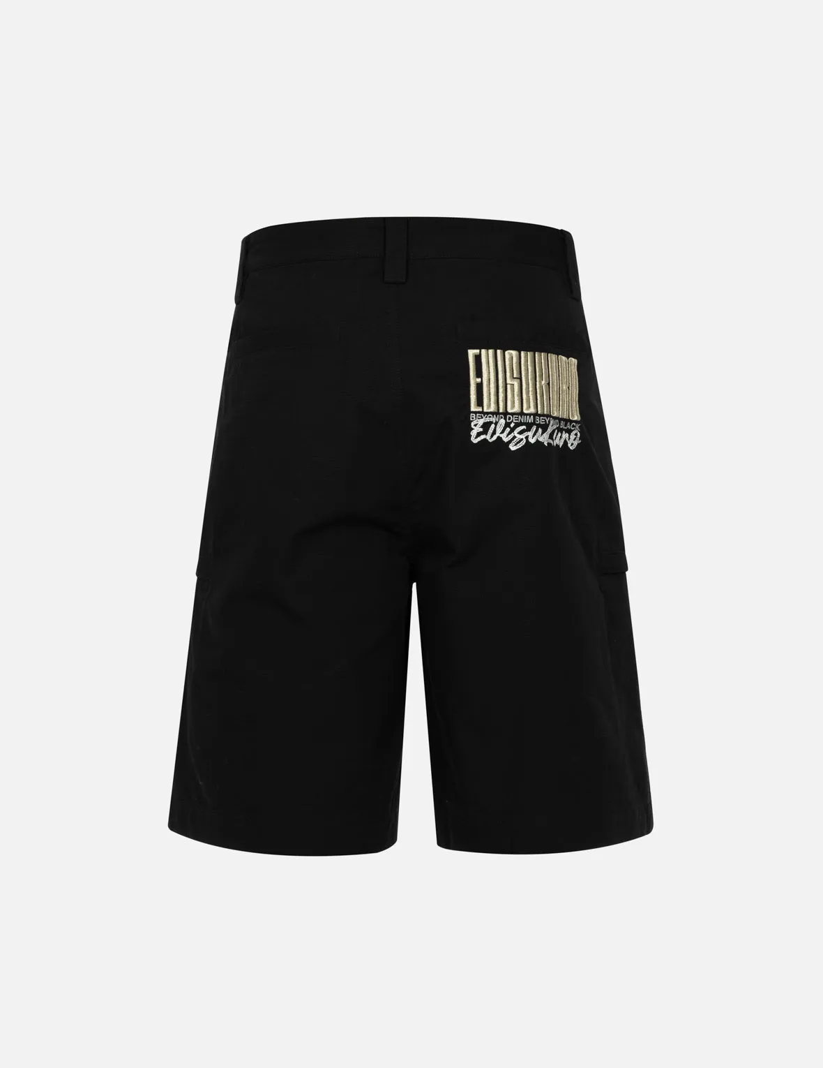 Logo Embroidery Relax Fit Shorts