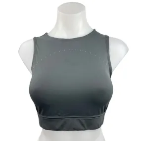 Lululemon Women's Gray Crew Neck Sleeveless Athletic Activewear Sport Bra Top 6